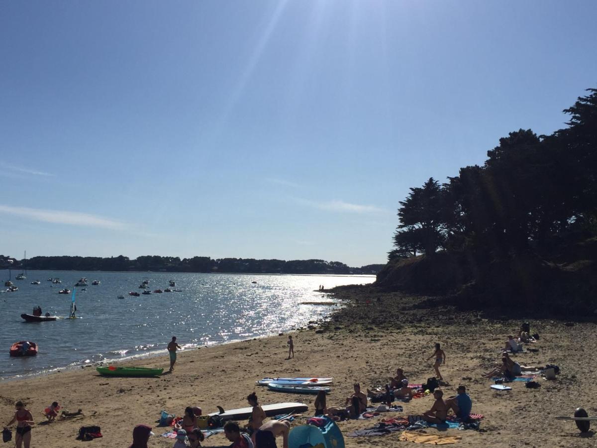 Maison Vue Mer Dans Le Golfe Du Morbihan Баден Экстерьер фото