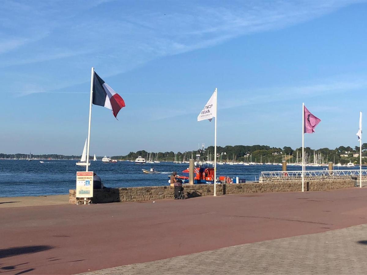 Maison Vue Mer Dans Le Golfe Du Morbihan Баден Экстерьер фото